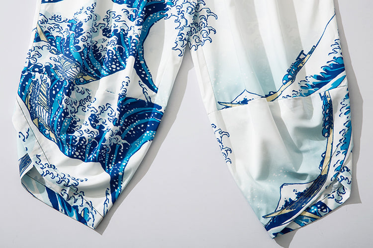 YC134 Great Waves Lightweight Pants