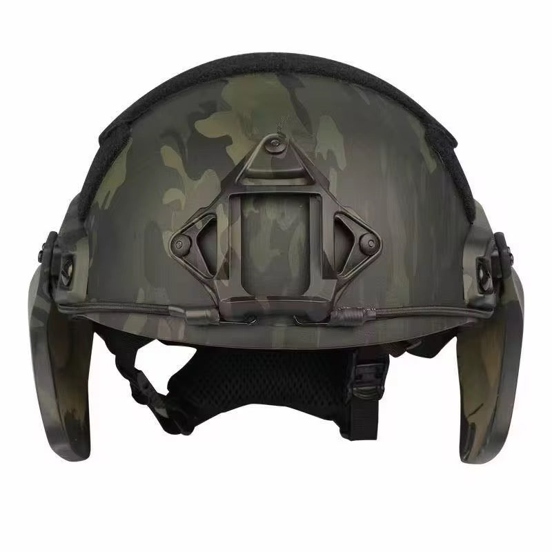 “Ear Armor” Attachable Side Helmet Protection for High Cut Helmet: Tested to LEVEL IIIA