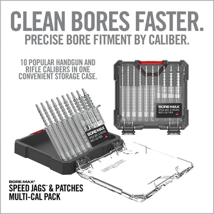 Bore-Max Speed Jags & Patches Multi-Cal Pack