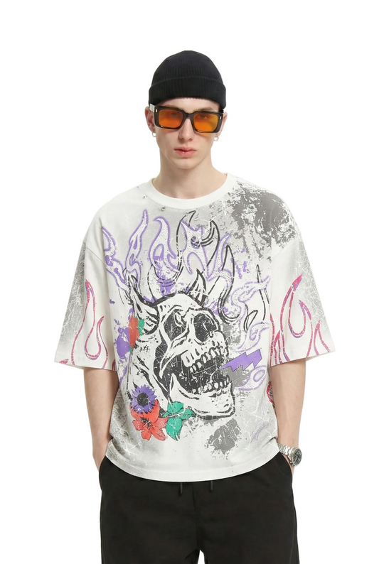 BERYL S/N Jersey 3/4 Sleeve Crop Top Tee