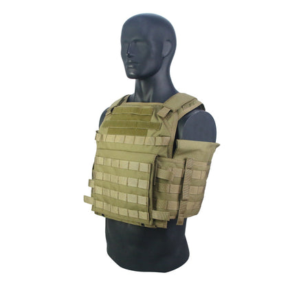 Full plate carrier that fits front plates and side plates