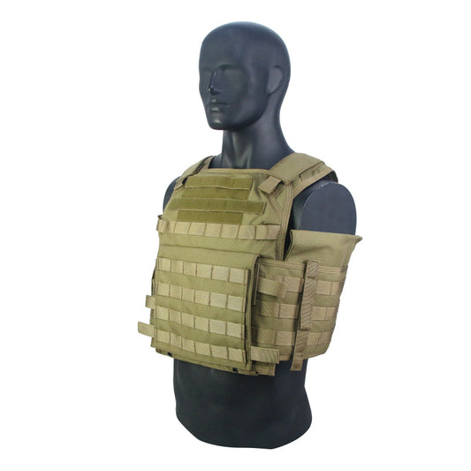 Full plate carrier that fits front plates and side plates