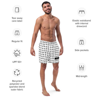 Skull Life Men's Swim Trunks