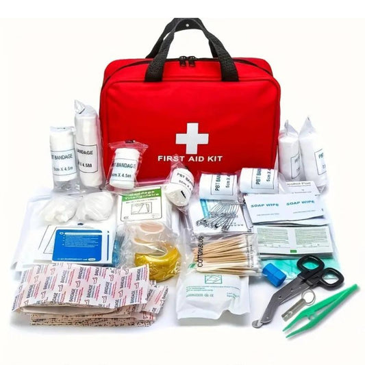 DC-THE CEO 173pcs First Aid Kit - Portable for Hiking & Camping
