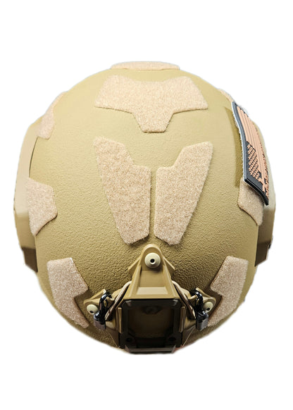 Ballistic Helmet RT2 High Cut Helmet: Tested to LEVEL IIIA (Included Arc Rails, Padding, Straps)