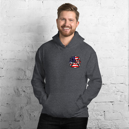 343 Never Forget Pullover Pocket Hoodie