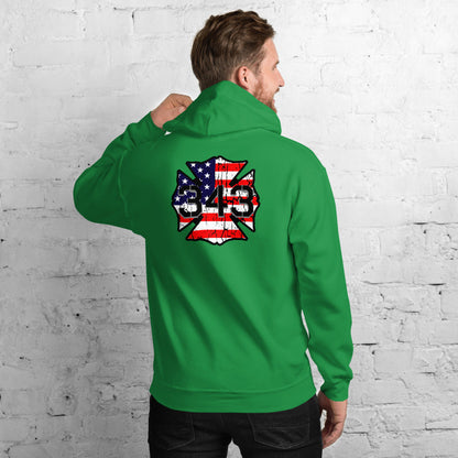 343 Never Forget Pullover Pocket Hoodie